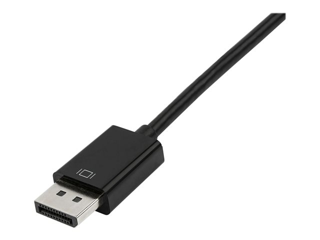 StarTech.com 3 in 1 DisplayPort Multi Video Adapter Converter - 1080p DP Laptop to HDMI VGA or DVI Monitor or Projector Display (DP2VGDVHD) - Adapter - DisplayPort male to HD-15 (VGA), DVI-D, HDMI female - 26.6 m - black - active, 1920 x 1200 (WUXGA) support