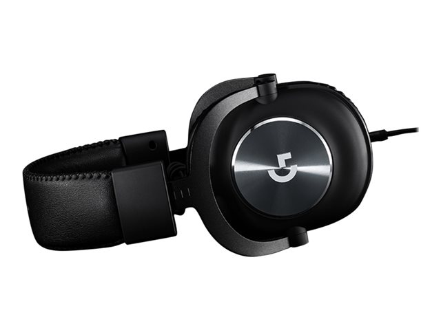 Logitech G Pro X - Headset - full size - wired - 3.5 mm jack - noise isolating