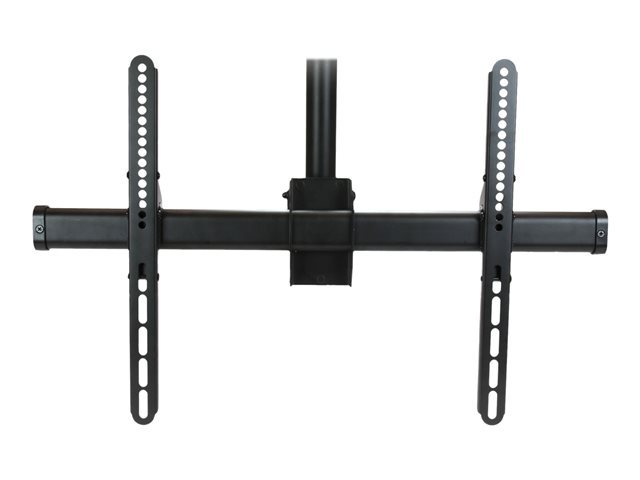StarTech.com Ceiling TV Mount - 3.5' to 5' Pole - Full Motion - Supports Displays 32? to 75\" - For VESA Mount Compatible TVs (FLATPNLCEIL) - Bracket - for flat panel - steel - black - screen size: 32\"-75\" - ceiling mountable - for P/N: HDMIPLATE