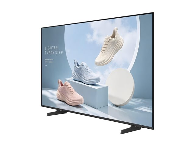 55 | Non-tactile |  UHD 3840x2160 (16:9) | 300 | 16/7 | | Tuner, Biz TV App, Tizen 8.0 | | | HP : 2x10W | 3 ans