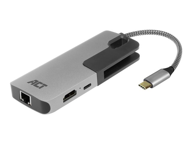 ACT - Dockingstation - USB-C 3.2 Gen 1 - HDMI - 1GbE