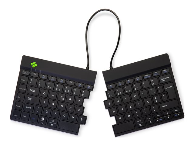 ErgonomicKB Split QWERTY(PT) Bluet black