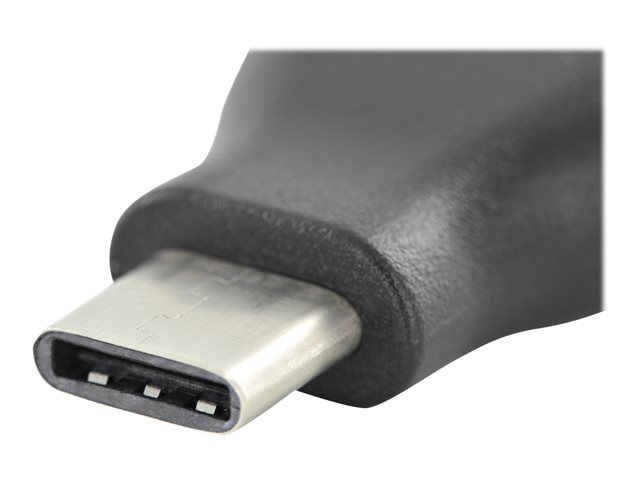 USB TYPE-C ADAPTER TYPE C TO AC TO A M/F SUPER-SPEED UL BL