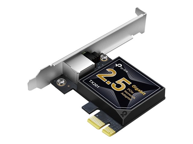 TP-Link TX201 V1 - Network adapter - PCIe 2.1 x4 low profile - 100M/1G/2.5G Gigabit Ethernet x 1