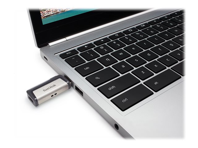 SanDisk Ultra Dual - USB flash drive - 256 GB - USB 3.1 / USB-C