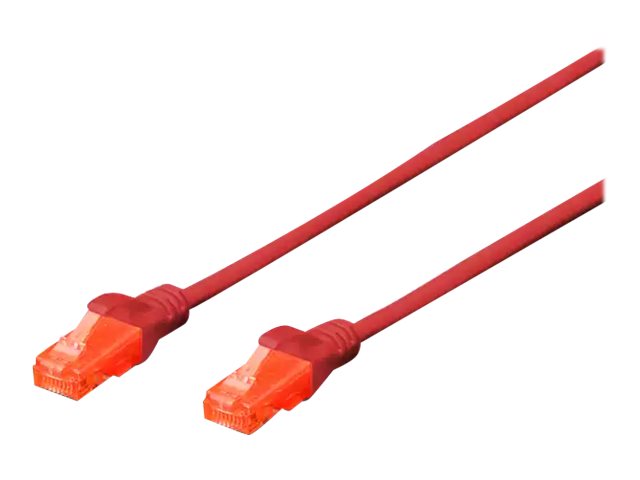 CAT 6 U-UTP 1 M KIRMIZI