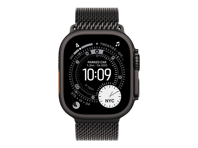 49mm Black Titanium Milanese Loop - Large
