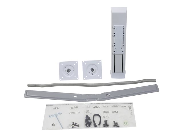 Ergotron WorkFit - Twin monitor kit - white