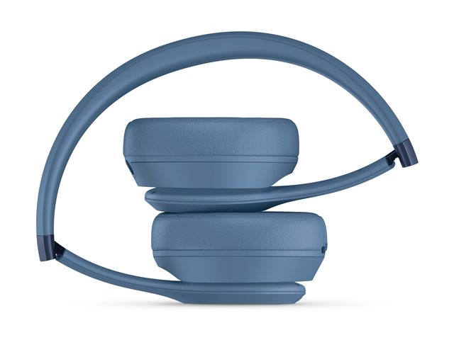 Beats Solo 4 - Headphones with mic - on-ear - Bluetooth - wireless - 3.5 mm jack, USB-C - noise isolating - slate blue