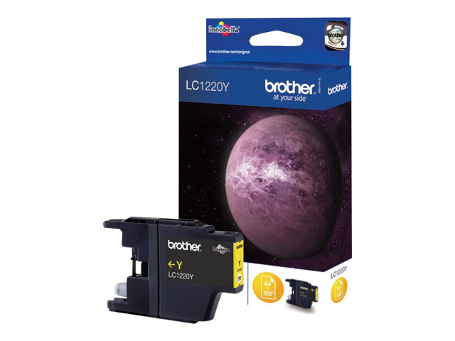 Brother LC1220Y - Yellow - original - ink cartridge - for Brother DCP-J525, DCP-J725, DCP-J925, MFC-J430, MFC-J625, MFC-J825, MyMio MFC-J825