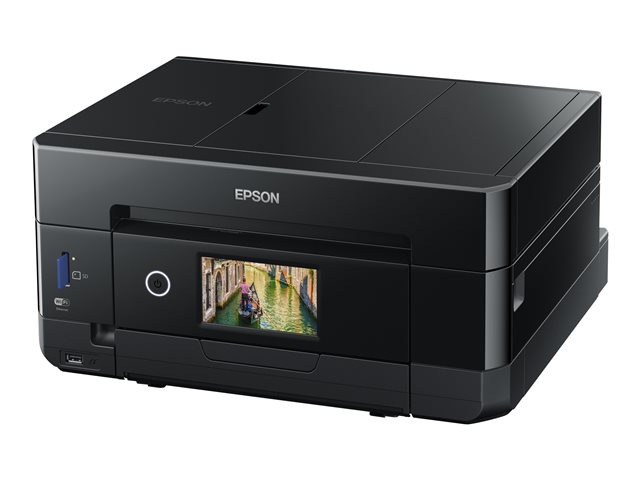 Epson Expression Premium XP-7100 Small-in-One - Multifunction printer - colour - ink-jet - Legal (216 x 356 mm) (original) - A4/Legal (media) - up to 11 ppm (copying) - up to 15.8 ppm (printing) - 120 sheets - USB 2.0, Gigabit LAN, Wi-Fi(n) - black
