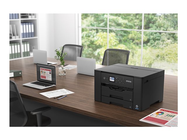 Epson WorkForce WF-7310DTW - Printer - colour - Duplex - ink-jet - A3 - 4800 x 2400 dpi - up to 25 ppm (mono) / up to 12 ppm (colour) - capacity: 500 sheets - USB 2.0, LAN, Wi-Fi(n)