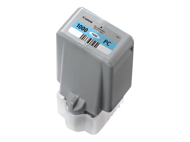 Canon PFI-1000 PC - 80 ml - photo cyan - original - ink tank - for imagePROGRAF PRO-1000
