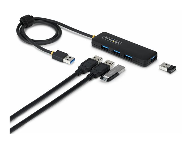 4-Port USB-A Hub 5Gbps Bus Powered