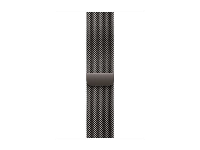 Apple Watch Series 11 GPS + Cellular 46mm Slate Titanium Case with Slate Milanese Loop - S/M
