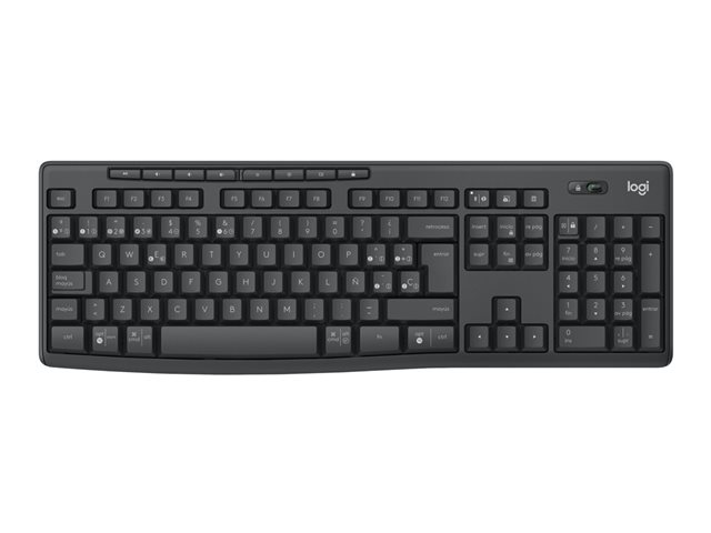 Logitech MK370 Combo for Business - Keyboard and mouse set - wireless - Bluetooth LE - QWERTZ - Swiss - graphite