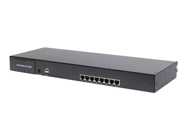 19IN LCD KVM Console 8-Port Cat 5