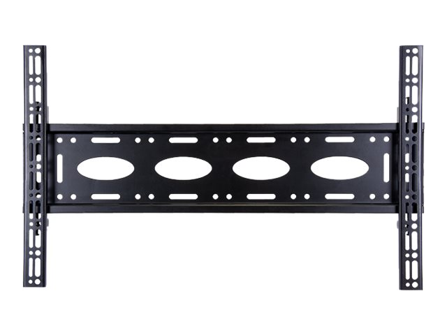 B-TECH BT8442 - Mounting kit (wall plate, 2 x interface arms) - low profile - for LCD display - black - screen size: up to 80\"
