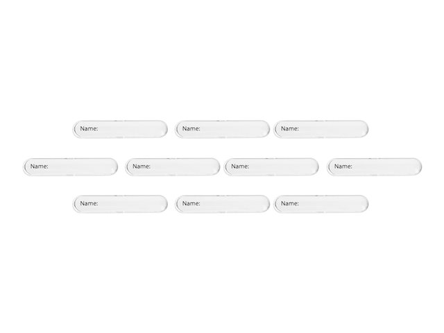 Clothing clip for the Jabra BIZ 2400 II(10 pieces)