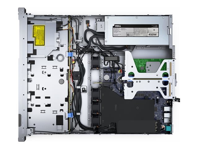 PowerEdge R250|4x3.5i|E-2334|1x16GB|1x2TB HDD SATA|700W|H355|3Yr Basic NBD