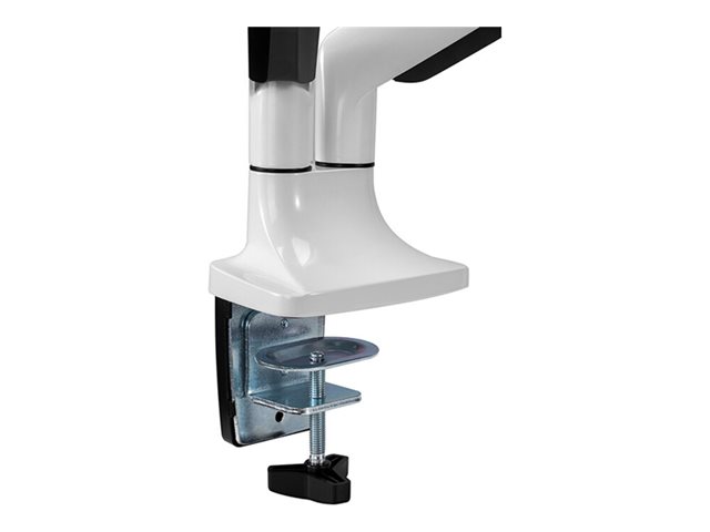 Neomounts NM-D750D - Mounting kit - full-motion - for 2 LCD displays - white - screen size: 10\"-32\" - clamp mountable, grommet, desk-mountable