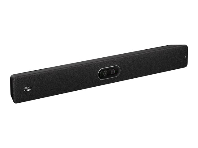 Cisco Webex Room Bar Pro - Video conferencing device - carbon - with Cisco Room Navigator-Table Stand