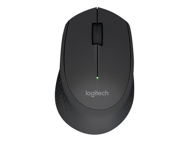 Logitech M280 - Mouse - right-handed - optical - 3 buttons - wireless - 2.4 GHz - USB wireless receiver - black