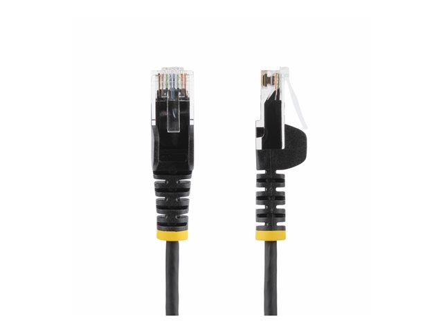 10m Black Slim CAT6 Ethernet Cable