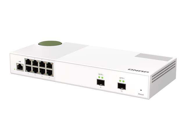 QNAP QSW-M2108-2S - Switch - Managed - 2 x 10 Gigabit SFP+ + 8 x 2.5GBase-T - desktop