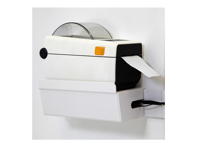 Ergotron - Mounting component (bracket, end caps, shelf, track cover, cord tray) - for printer - white - track mount - for P/N: 45-618-251, 45-619-251, 45-621-251, 45-622-251