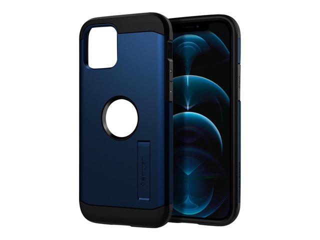 Spigen iPh 12(Pro) Tough Armor Navy Blue