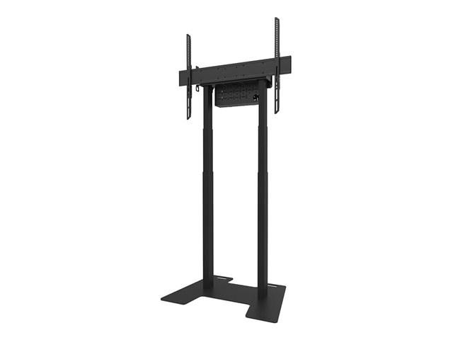 Neomounts AFP-875BL - Mounting component (floor plate) - for display stand - steel - black - for Neomounts FL55-875BL1, WL55-875BL1