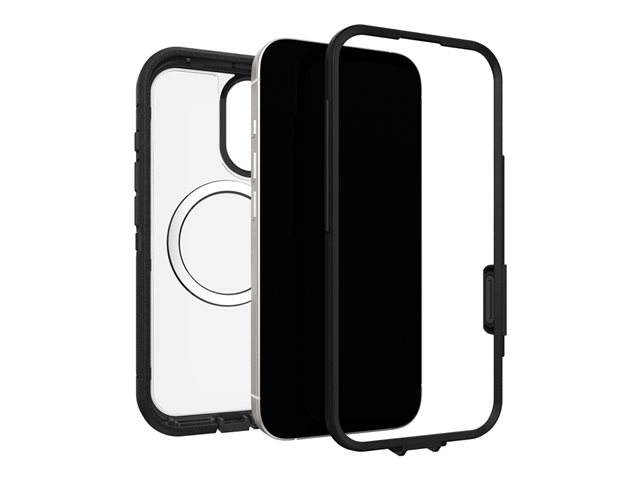 OtterBox Defender Pro XT Clear Camera Control Apple iPhone 17 Dark Side - clear/black