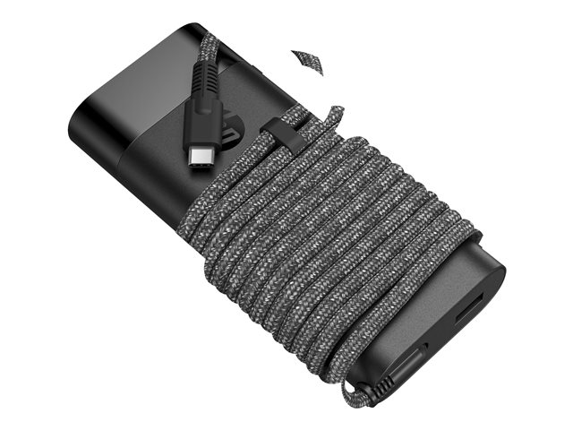 HP 110W Laptop Charger - Power adapter - USB-C - AC 115/230 V - 110 Watt - output connectors: 2 - Europe - black