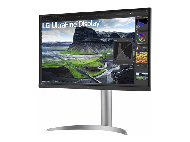 LG UltraFine 27UQ850V-W - UQ850V Series - LED monitor - 27\" - 3840 x 2160 4K @ 60 Hz - IPS - 500 cd/m² - 2000:1 - DisplayHDR 400 - 5 ms - 2xHDMI, DisplayPort, USB-C - speakers