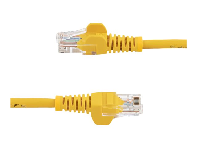 StarTech.com 10m Yellow Cat5e / Cat 5 Snagless Ethernet Patch Cable 10 m - Patch cable - RJ-45 (M) to RJ-45 (M) - 10 m - UTP - CAT 5e - stranded, snagless - yellow