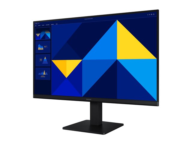 Samsung Essential S3 S24D302GAU - S30GD Series - LED monitor - 24\" - 1920 x 1080 Full HD (1080p) @ 100 Hz - IPS - 250 cd/m² - 1000:1 - 5 ms - HDMI, VGA - black