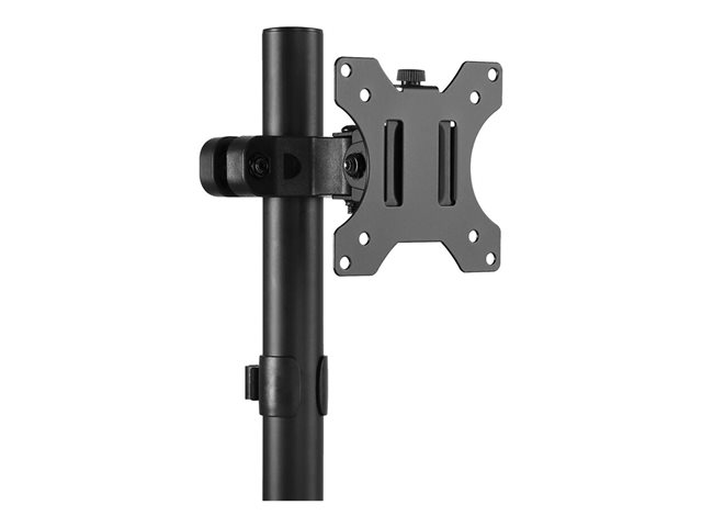 Neomounts FL40-430BL11 - Mounting kit (pole mount) - full-motion - for TV - black - screen size: 17\"-32\"