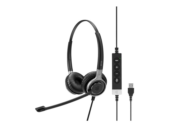 EPOS IMPACT SC 660 ANC USB - Headset - on-ear - wired - active noise cancelling - USB - black