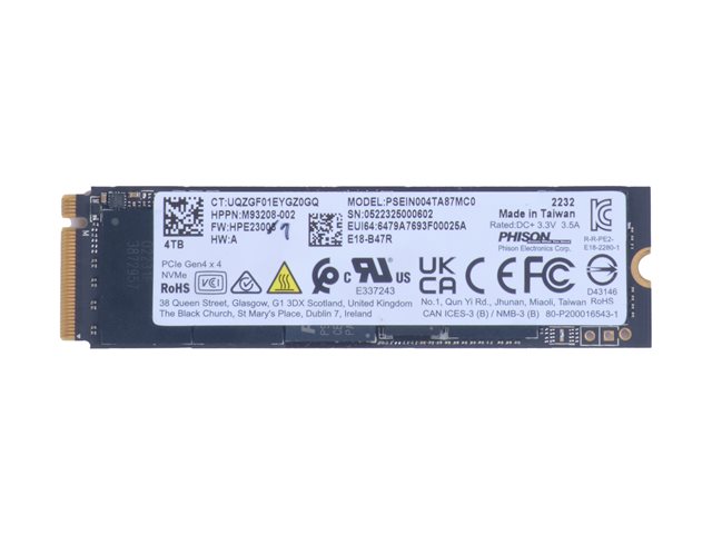 HP 4TB PCIe SSD