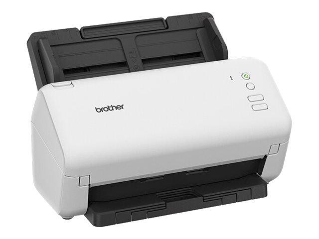 Brother ADS-4100 - Document scanner - Dual CIS - Duplex - A4 - 600 dpi x 600 dpi - up to 35 ppm (mono) / up to 35 ppm (colour) - ADF (60 sheets) - up to 5250 scans per day - USB 3.0, USB 2.0 (Host)
