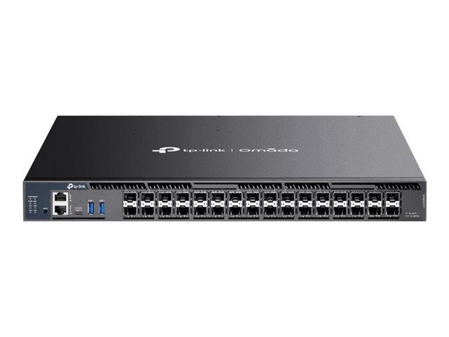 TP-Link Omada SX6632YF V1 - Switch - L3 - Managed - 26 x 1 Gigabit / 10 Gigabit SFP+ + 6 x 10 Gigabit / 25 Gigabit SFP28 - front to back airflow - rack-mountable