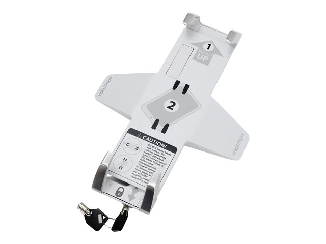 Ergotron - Mounting component (mount) - for tablet - lockable - metal, composite - screen size: 7.9\"-13\" - arm mountable - for Ergotron NX