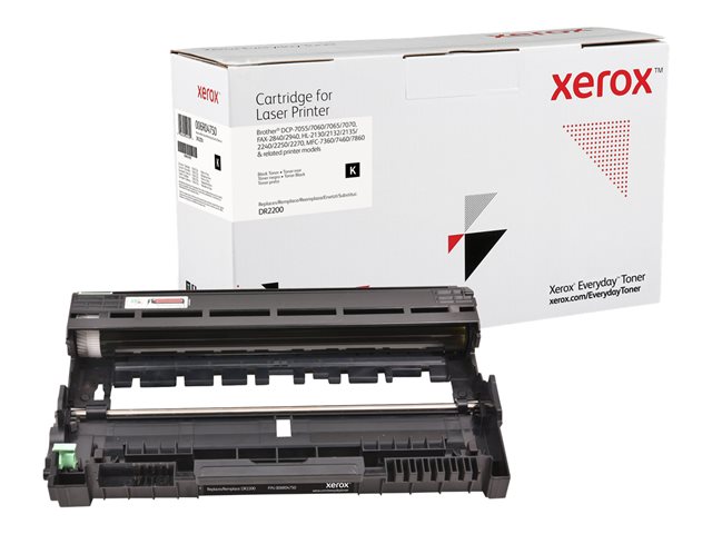 Everyday - Black - compatible - toner cartridge (alternative for: Brother DR2200) - for Brother DCP-7060, 7065, 7070, HL-2230, 2240, 2250, 2275, 2280, IntelliFAX 2840, 2940