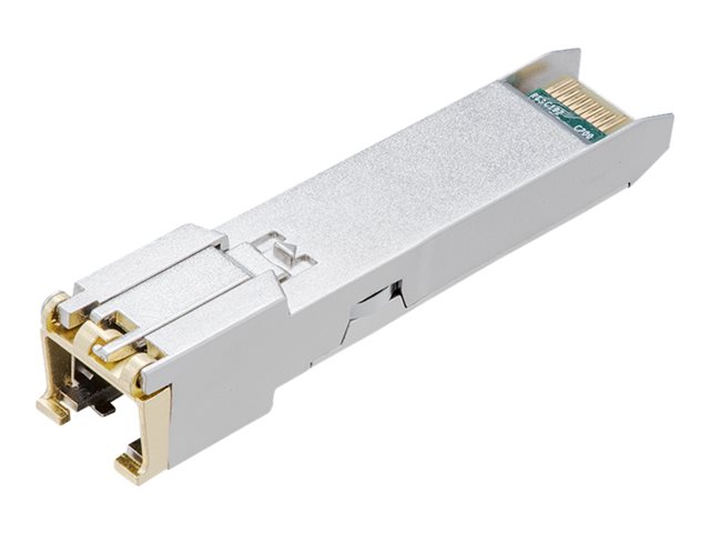 TP-Link TL-SM331T V1 - SFP (mini-GBIC) transceiver module - 1GbE - over CAT 5e - 1000Base-T - RJ-45 - up to 100 m - for JetStream TL-SG3452XP V1