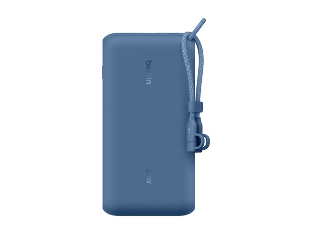 20k PD20W Power Bank with Display, Blue