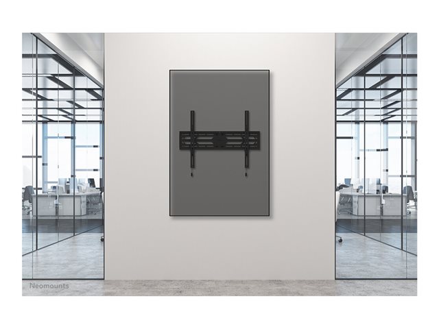 Neomounts WL30S-950BL19 - Mounting kit (wall mount) - heavy-duty - for flat panel - fixed - lockable - black - screen size: 55\"-110\"