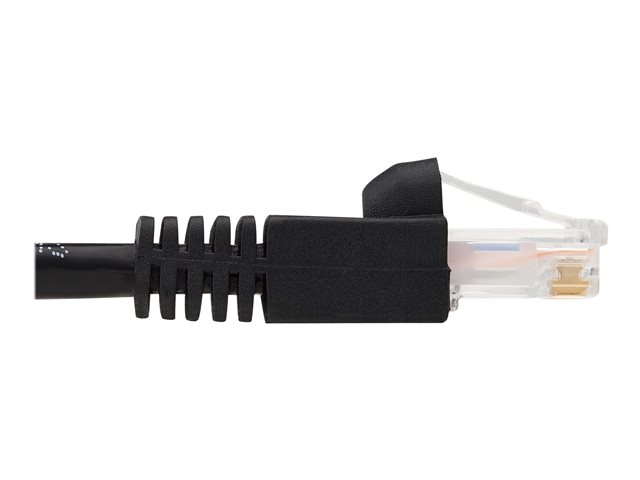 Eaton Tripp Lite Series Cat6a 10G Snagless UTP Ethernet Cable (RJ45 M/M), Black, 25 ft. (7.62 m) - Patch cable (DTE) - RJ-45 (M) to RJ-45 (M) - 7.62 m - UTP - CAT 6a - IEEE 802.3af - snagless, stranded - black