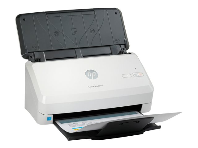 HP Scanjet Pro 2000 s2 Sheet-feed - Document scanner - Duplex - 216 x 3100 mm - 600 dpi x 600 dpi - up to 35 ppm (mono) - ADF (50 sheets) - up to 3500 scans per day - USB 3.0