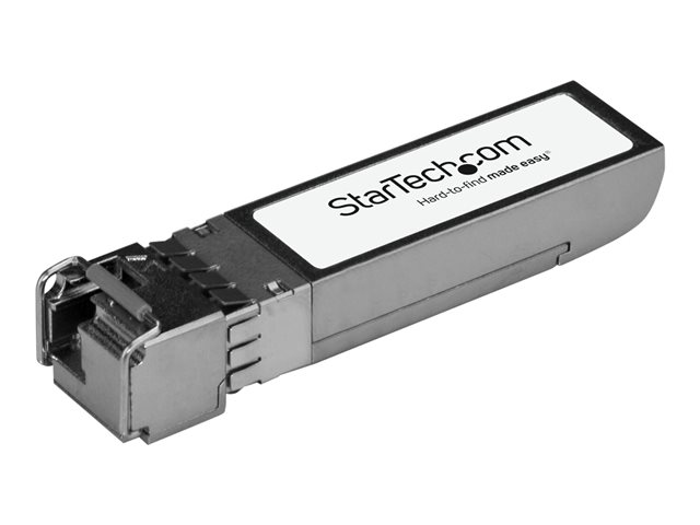 StarTech.com Brocade 10G-SFPP-BXD-40K Compatible SFP+ Module, 10GBASE-BX-D, 10 Gigabit Ethernet Bi-Directional (BiDi) Fiber Single Strand SFP+, LC 40km, Mini GBIC Transceiver SFP+ Module - Lifetime Warranty (10G-SFPP-BXD-40K-ST) - SFP+ transceiver module (equivalent to: Brocade 10G-SFPP-BXD-40K) - 10 GigE - 10GBase-BX - LC single-mode - up to 40 km - 1270 nm / 1330 nm